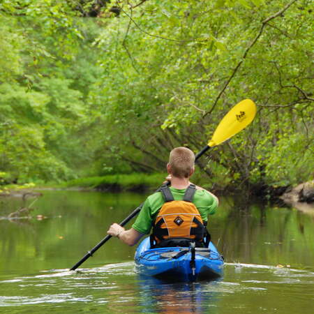Paddling Forge Pond and the Metedeconk River (2007) - 08/21/2012