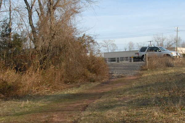 Heading back up to the lot on Rt 27