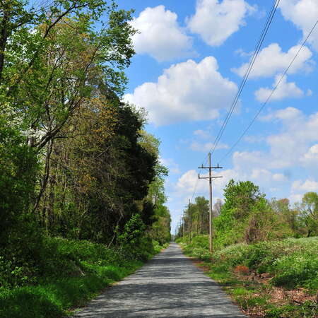 Riding the Union Transportation Trail - 12/13/2012