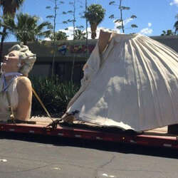 Marilyn Monroe Sculpture Heading To the Grounds for Sculpture