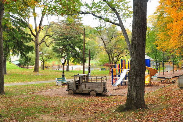 Playground on the northern side of the park
