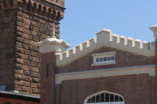 The right lighthouse, and an outbuilding with more exhibits