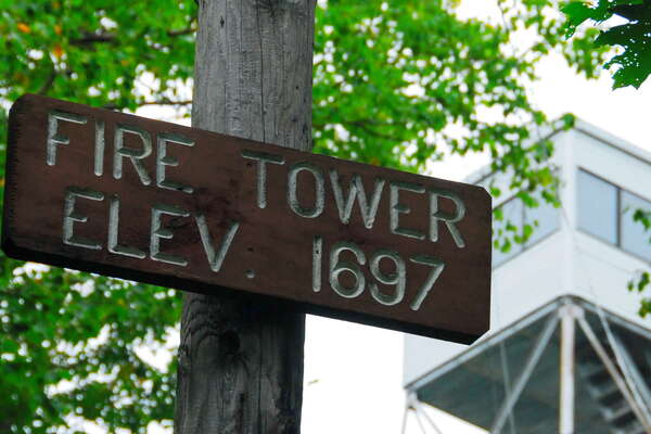 Looking towards the firetower in DAR