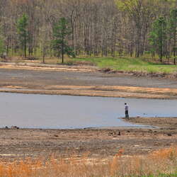 Prospertown Lake - Low Water.. - 04/21/2012