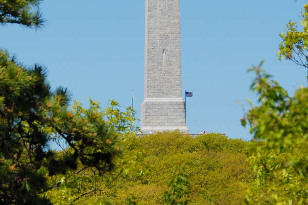 Monument from the trails