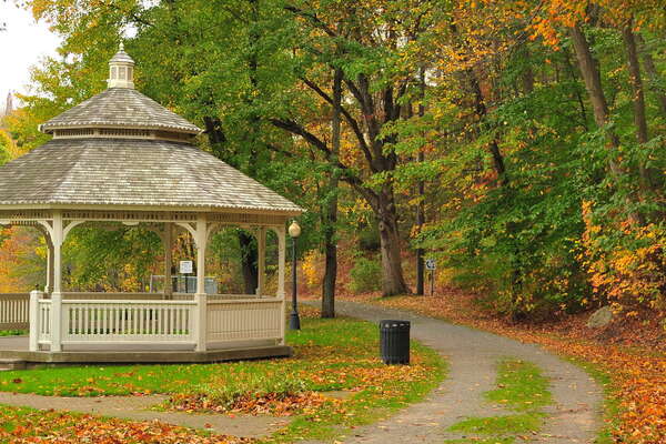 Hiking path and Gazebo
