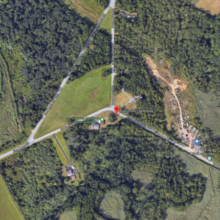 Finns Point Rear Range Light