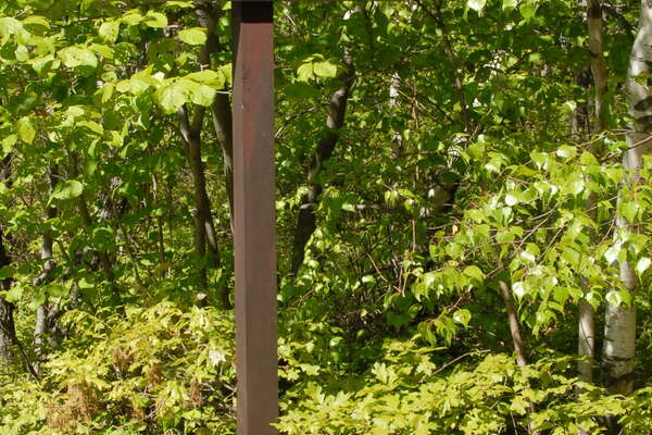 Look for this sign to get to the over look