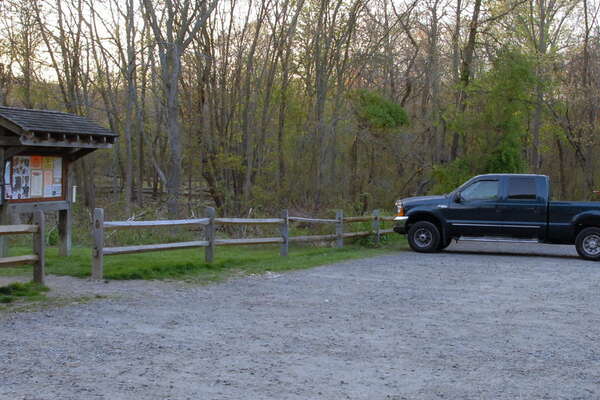 The Gully Road parking lot