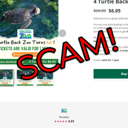 There is a scam afoot - don't fall for this