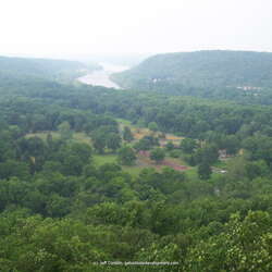 Going up Bowman's Hill Tower (2007) - 07/28/2021