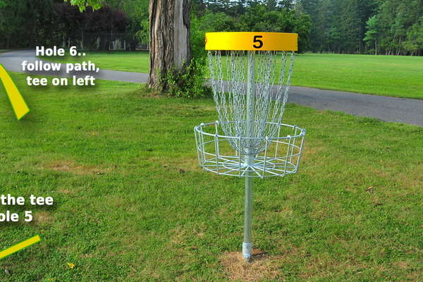 Walk between Hole 5 and 6