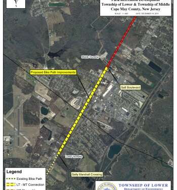 Middle, Lower Townships to Receive Funding for Bike Path Connector