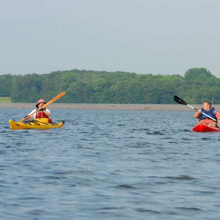 Paddling Fun at the Manasquan Reservoir (pre-2008) - 05/02/2014